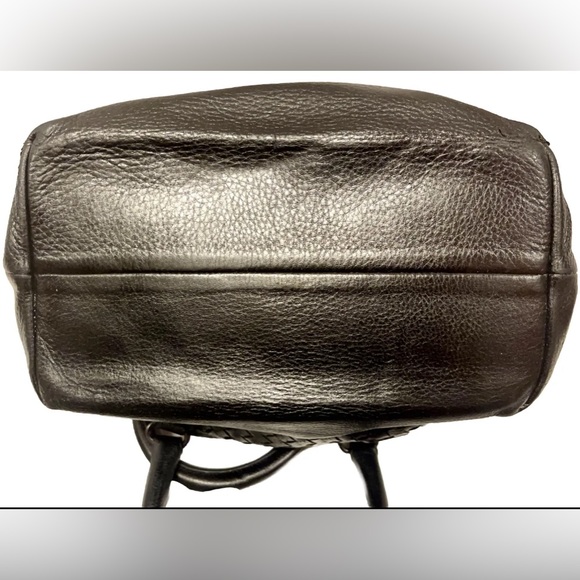 Bottega Veneta Vintage Intrecciato Leather Tote Dark Brown. - Picture 5 of 11